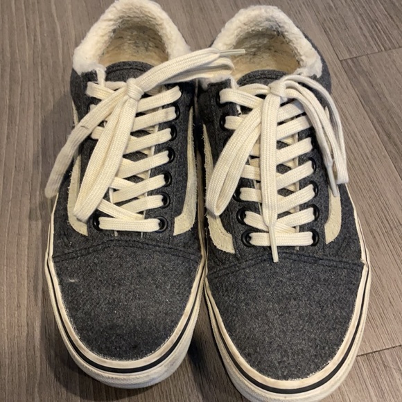 Vans x Madewell Old Skool Sherpa Sneaker - Picture 8 of 8